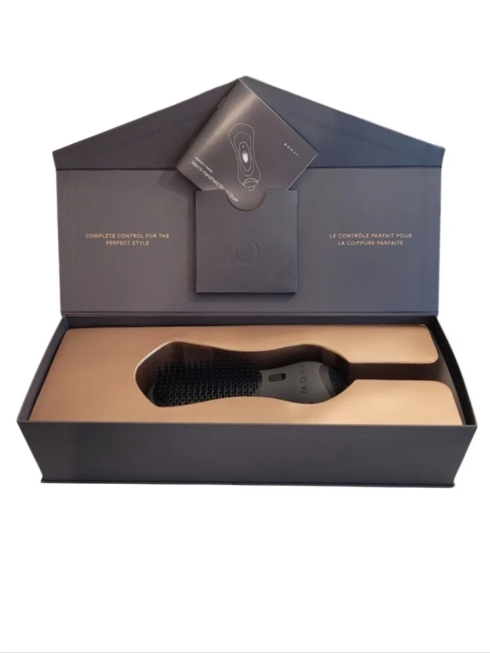 Monat Perfect Touch 2-in-1 Electric Hair Grooming Blow Dryer Brush